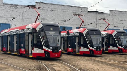 В Туле до апреля 2024 года закупят в лизинг 5 новых трамваев «Львёнок»