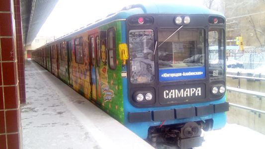 Вагоны самарского метро отправили на ремонт