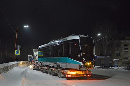 УКВЗ поставил Липецку 28 трамвайных вагонов типа 71-628-02