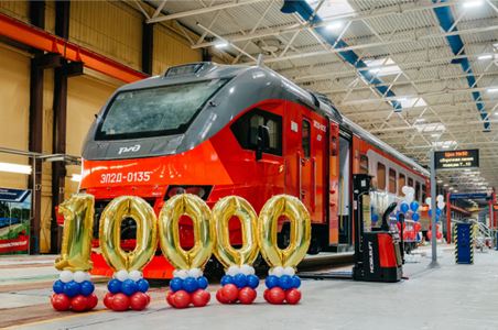 ДМЗ изготовил 10 000-й вагон электропоезда
