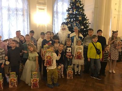 Дети сотрудников ООО «РАТЕП-ИННОВАЦИИ» побывали на Новогодней елке