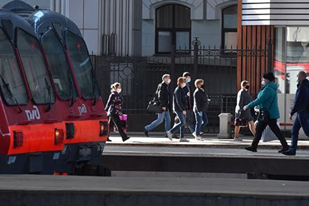 Почти на 20% снизились перевозки пассажиров на ОАО «РЖД» в августе 2020 года 