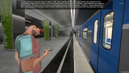 Вышла игра, в которой можно стать машинистом Московского метро
