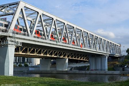 Через Москву-реку постоят железнодорожный мост