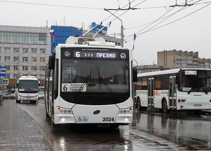 В Красноярске появятся новые троллейбусы 