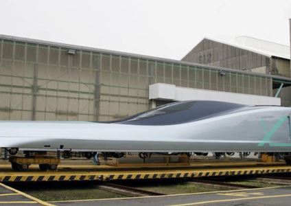 Испытания новейшего высокоскоростного поезда стартовали в Японии
