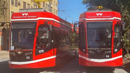 СТМ приступил к заключительному этапу поставок трамваев в Таганрог