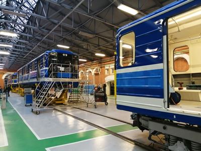 ТМХ отремонтирует вагоны для Самарского метрополитена