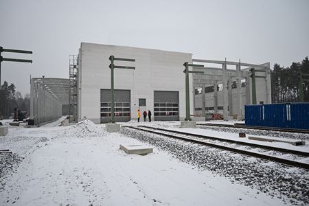 ТМХ начал обслуживать поезда в своем депо в Баварии