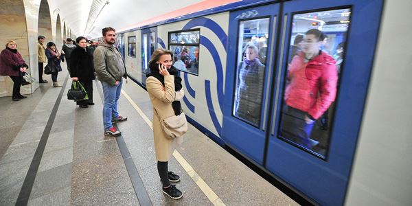 В московском метро появился суперпоезд «Москва-2020»