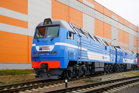 ТМХ отправил локомотивы на горно-металлургический комбинат «Норильский никель»