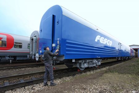 ТВЗ построит багажно-почтовые вагоны для FESCO