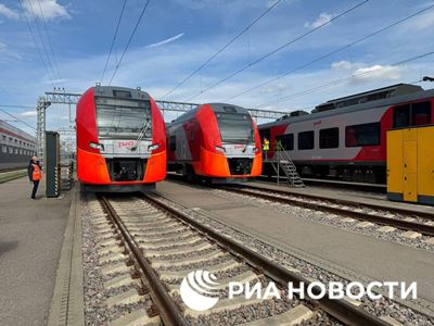РЖД показали тестовую поездку беспилотного поезда «Ласточка»